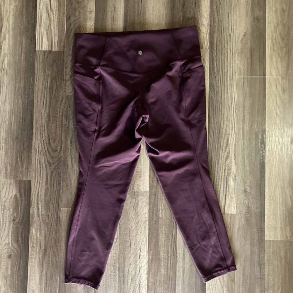 Atleta Yoga Leggins Cherry Color Size XL